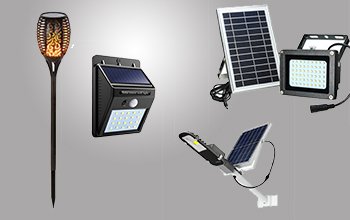 LED solar lighting